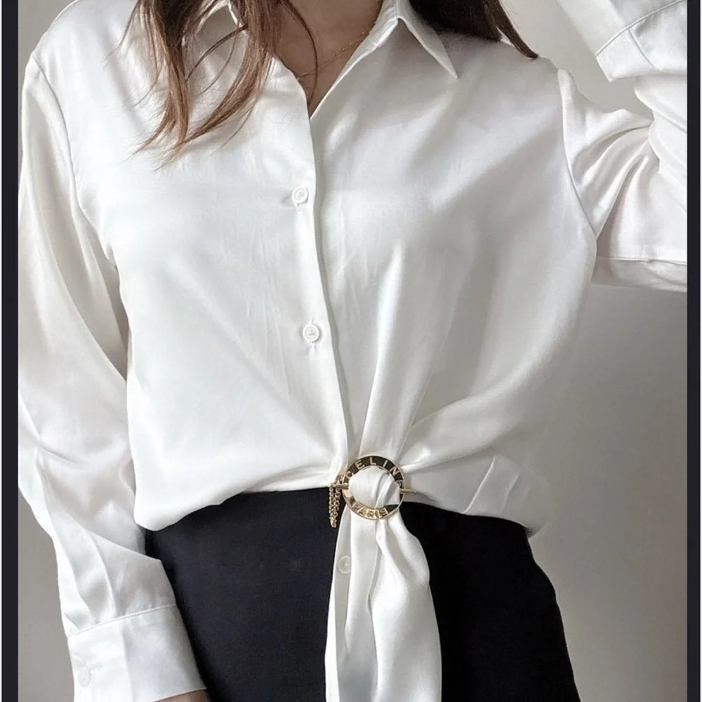 Celine Paris Scarf Ring - Gold - Picture 5 of 6